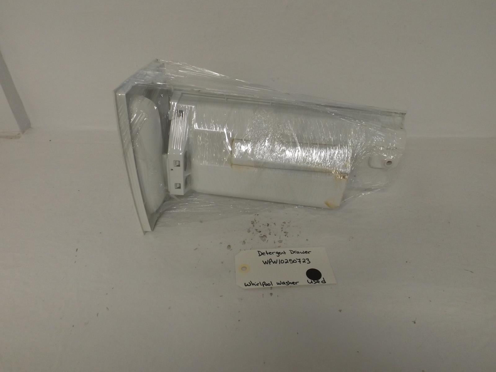 Whirlpool Washer WPW10250723 Detergent Drawer Used Whirlpool Washer WPW10250723 Detergent Drawer Used